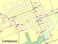 Lampasas traffic counts